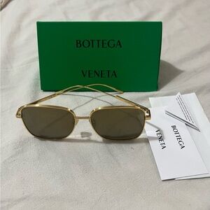 Bottega Veneta aviator style sunglasses